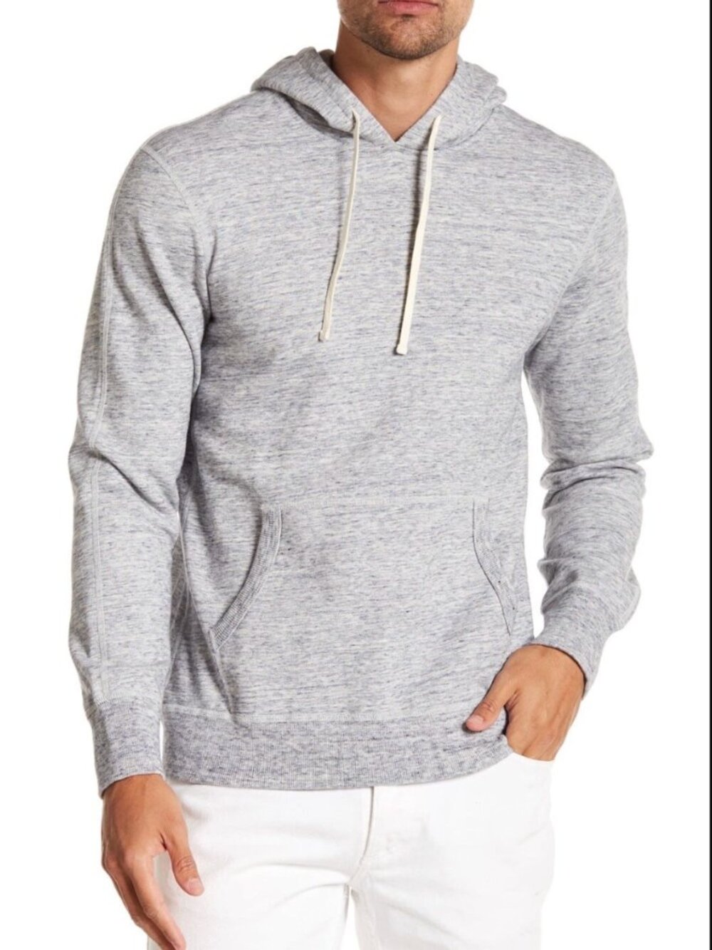 Reigning Champ Midweight Terry Hoodie (Heather Grey) - XSmall